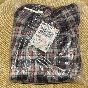 Stafford Sleep Pants in Black, White, and Red